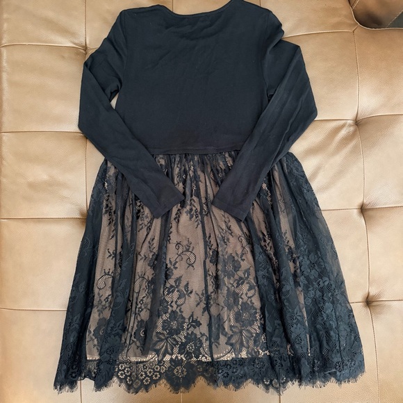 Anthropologie Bailey/44 Black Lace Women’s Dress Small 🎄 - Picture 5 of 5